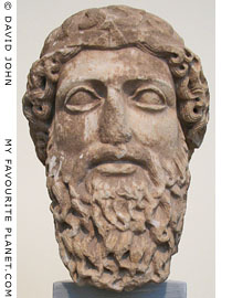 Head of a bearded god from Piraeus at My Favourite Planet