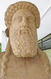 Hermes herm in the National Archaeological Museum, Athens