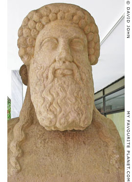 Head of Hermes from a double herm with Hermes and Apollo, in the National Archaeological Museum, Athens