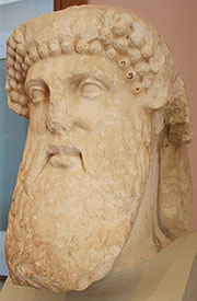 Hermes of the Gateway in the Acropolis Museum, Athens Hermes of the Gateway in the Acropolis Museum, Athens