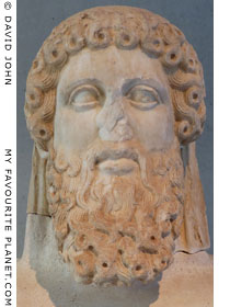 Head of a herm of Hermes from the Athens Acropolis at My Favourite Planet Head of a herm of Hermes from the Athens Acropolis at My Favourite Planet