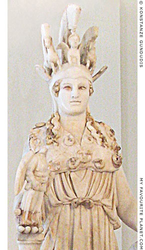 Side view of the Lenormant Athena statuette at My Favourite Planet Side view of the Lenormant Athena statuette at My Favourite Planet