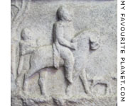 Detail of a Greco-Persian grave stele from Magnesia ad Sypilum (Manisa) at My Favourite Planet