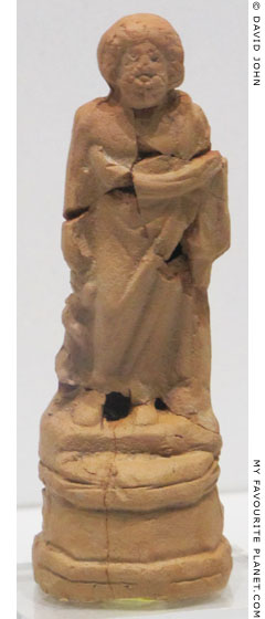 Terracotta figurine of Asklepios from the Pergamon Asclepieion at My Favourite Planet