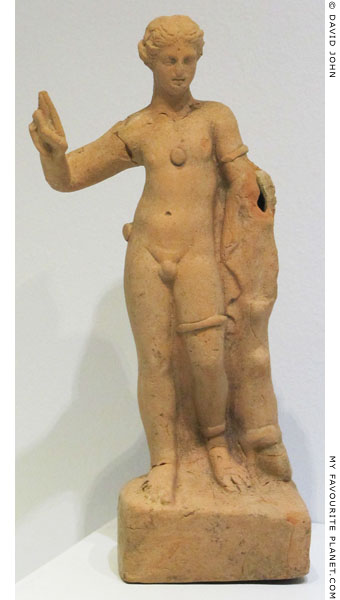 Hermaphroditus figurine from the Yortanli Dam Salvage<br>excavation, near Pergamon at My Favourite Planet