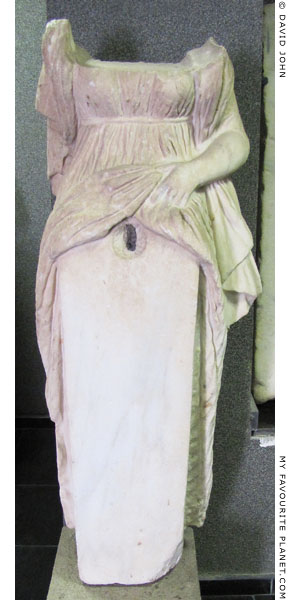 Marble herm of Hermaphroditus from the River Kestel, Pergamon at My Favourite Planet Marble herm of Hermaphroditus from the River Kestel, Pergamon at My Favourite Planet