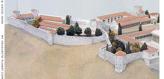 Model of the Arsenal of the Pergamon Acropolis, in the Pergamon Museum, Berlin at My Favourite Planet Model of the Arsenal of the Pergamon Acropolis, in the Pergamon Museum, Berlin at My Favourite Planet