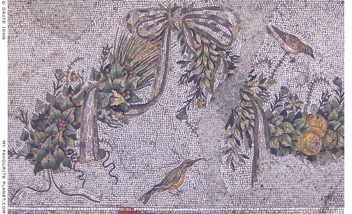 Detail of the mosaic floor from the Altar Room of Pergamon Palace V at My Favourite Planet Detail of the mosaic floor from the Altar Room of Pergamon Palace V at My Favourite Planet