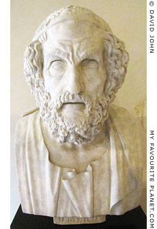 Bust of Homer in the Neues Museum, Berlin at My Favourite Planet Bust of Homer in the Neues Museum, Berlin at My Favourite Planet