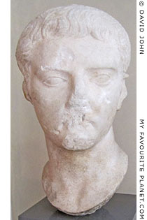 Portrait of Emperor Tiberius from Troy at My Favourite Planet