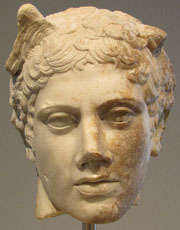 Winged head of Polykletian Diskophoros at My Favourite Planet Winged head of Polykletian Diskophoros at My Favourite Planet