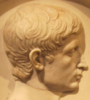 Relief portrait of Emperor Augustus Relief portrait of Emperor Augustus