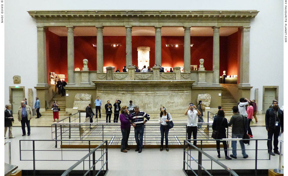 Reconstruction of the north portico of the Trajaneum, Pergamon Museum, Berlin at My Favourite Planet