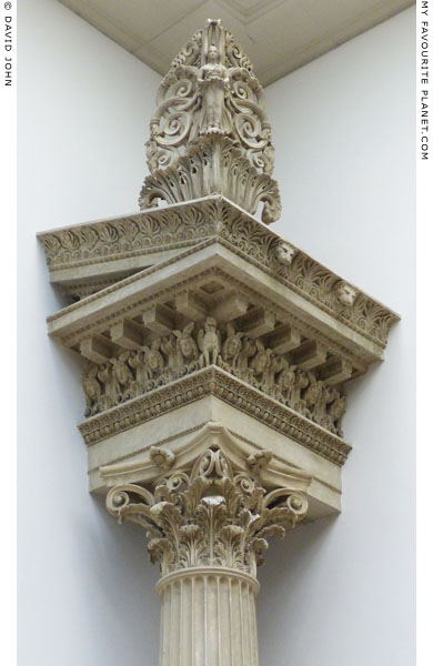 Reconstruction of a corner of the Temple of Trajan, Pergamon Museum, Berlin at My Favourite Planet at My Favourite Planet Reconstruction of a corner of the Temple of Trajan, Pergamon Museum, Berlin at My Favourite Planet
