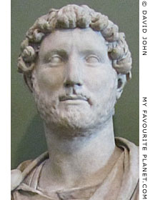 Bust of Roman Emperor Hadrian at My Favourite Planet Bust of Roman Emperor Hadrian at My Favourite Planet