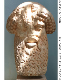 Head of a herm in Eleusis at My Favourite Planet