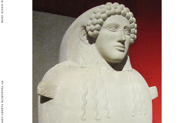 Head of Hermes Alkamenes, Agora Museum, Athens