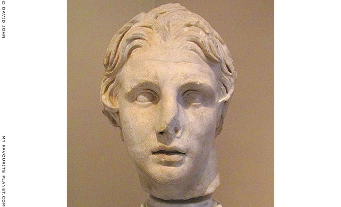Head of Alexander the Great from Pergamon in Istanbul Archaeological Museum at My Favourite Planet Head of Alexander the Great from Pergamon in Istanbul Archaeological Museum at My Favourite Planet