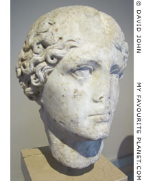 Marble head of Agrippina the Elder from Ortahisa - Trapezus (Trabzon)