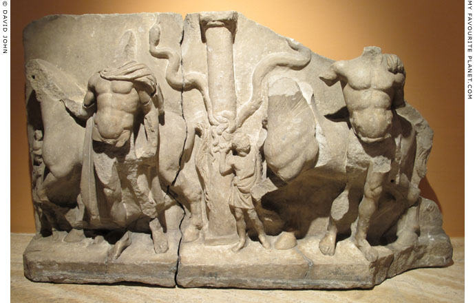 A double hero relief from Miletus at My Favourite Planet A double hero relief from Miletus at My Favourite Planet
