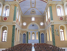 The inside of the newly-restored Ayavukla Church, Basmane, Izmir at My Favourite Planet