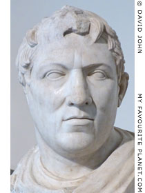 Marble bust of Philetaerus of Pergamon at My Favourite Planet Marble bust of Philetaerus of Pergamon at My Favourite Planet