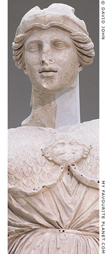 Detail of the Athena Parthenos statue from Pergamon at My Favourite Planet Detail of the Athena Parthenos statue from Pergamon at My Favourite Planet