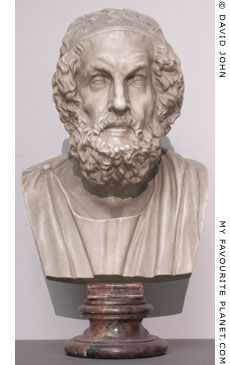Bust of Homer in the Pergamon Museum, Berlin at My Favourite Planet Bust of Homer in the Pergamon Museum, Berlin at My Favourite Planet