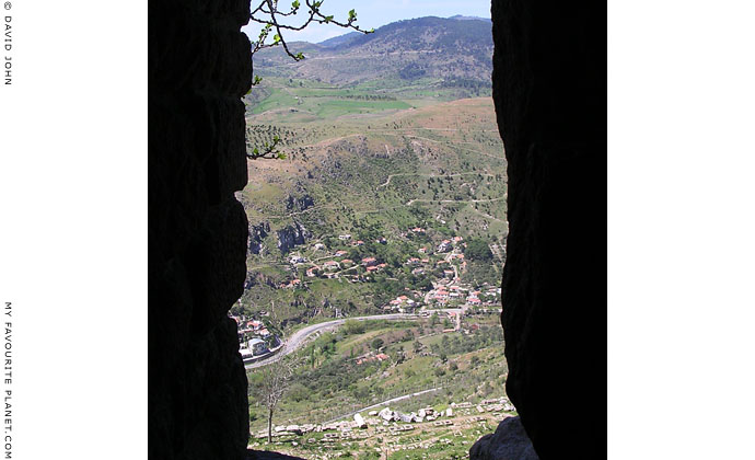 View over the Selinus valley from a tower on the Pergamon Acropolis, Turkey at My Favourite Planet