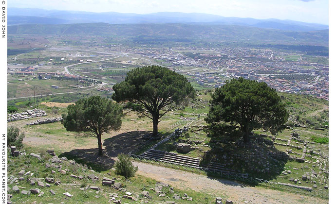 The site of the Great Altar of Zeus on the Pergamon Acropolis, Turkey at My Favourite Planet