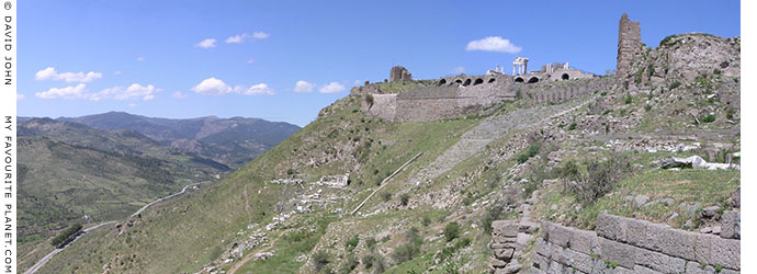 Panoramic view from the Pergamon Acropolis, Turkey at My Favourite Planet