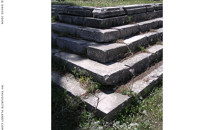 Steps of the Altar of Zeus on the Pergamon Acropolis, Turkey at My Favourite Planet