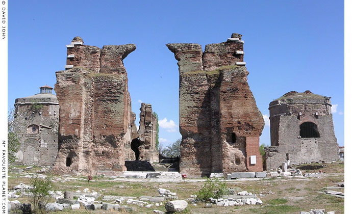 The eastern end of the Red Basilica (Kizil Avlu), Bergama, Turkey at My Favourite Planet