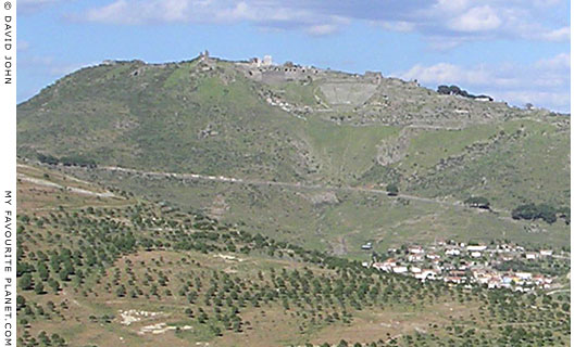 The west face of the Pergamon Acropolis hill at My Favourite Planet The west face of the Pergamon Acropolis hill at My Favourite Planet