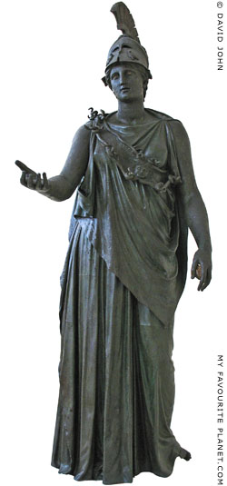 The Bronze statue known as the Piraeus Athena The Bronze statue known as the Piraeus Athena