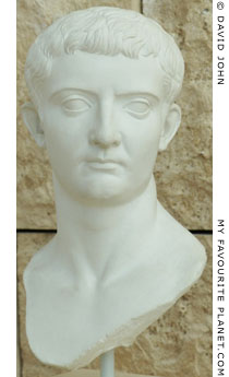 Portrait of Emperor Tiberius in the Ny Carlsberg Glyptotek, Copenhagen at My Favourite Planet