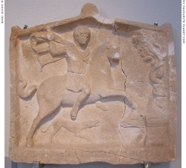 Hero relief from Thasos, Greece at My Favourite Planet Hero relief from Thasos, Greece at My Favourite Planet