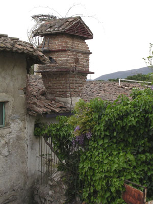The roofed chimney of an old house in Selcuk, Turkey at My Favourite Planet