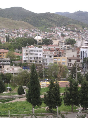 Part of modern Selçuk, Turkey at My Favourite Planet