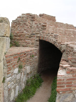 Covered passageway beneath the Basilica of Saint John, Selcuk, Turkey at My Favourite Planet Covered passageway beneath the Basilica of Saint John, Selcuk, Turkey at My Favourite Planet