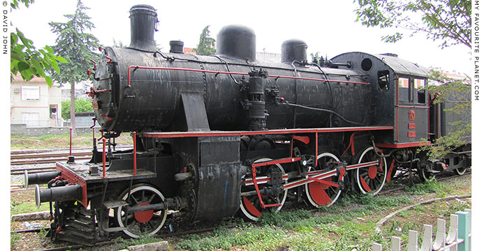 A steam engine in Selcuk railway station at My Favourite Planet