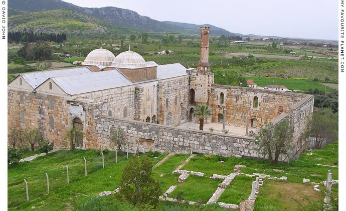 The Isa Bey Mosque as seen from the Basilica of Saint John, Selcuk, Turkey at My Favourite Planet The Isa Bey Mosque as seen from the Basilica of Saint John, Selcuk, Turkey at My Favourite Planet