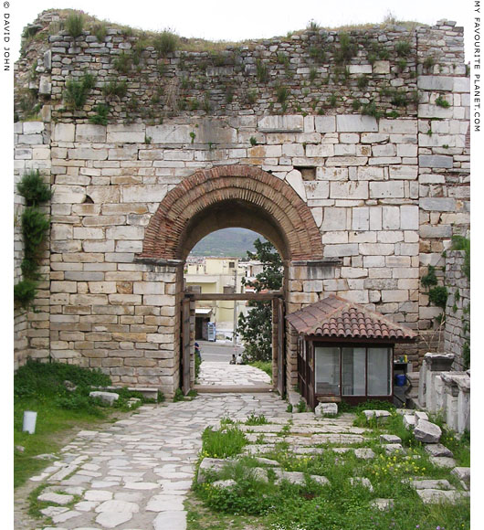 The inside of the Gate of Persecution of the Basilica of Saint John, Selcuk, Turkey at My Favourite Planet