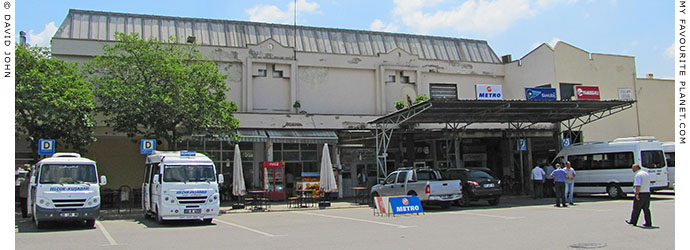 Dolmus minibuses at Selçuk bus station (otogar) at My Favourite Planet