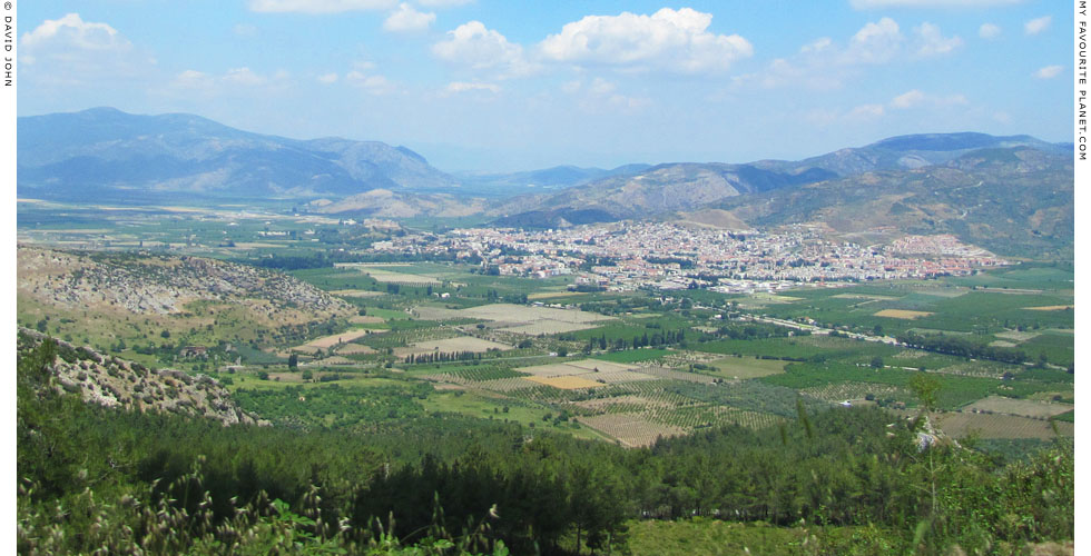 Panoramic view of Selçuk, Turkey at My Favourite Planet