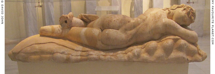 Sleeping maenad or sleeping Hermaphroditus at My Favourite Planet