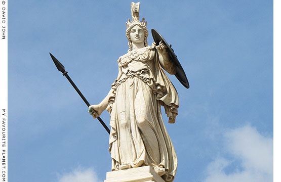 The goddess Athena watches over her hometown Athens, Greece at My Favourite Planet The goddess Athena watches over her hometown Athens, Greece at My Favourite Planet