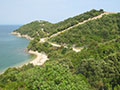 The east coast of Halkidiki from the acropolis of ancient city of Stageira, Macedonia, Greece at My Favourite Planet