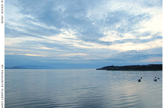 The Dilek Peninsula and the Greek island of Samos from the Central Aegean coast of Turkey at My Favourite Planet The Dilek Peninsula and the Greek island of Samos from the Central Aegean coast of Turkey at My Favourite Planet