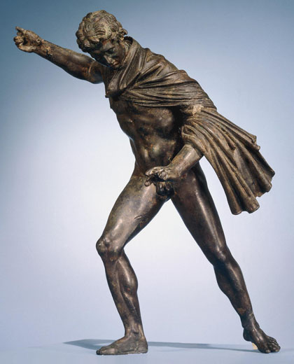 A bronze statuette of a huntsman, British Museum at My Favourite Planet A bronze statuette of a huntsman, British Museum at My Favourite Planet